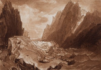 Mer de Glace by Joseph Mallord William Turner